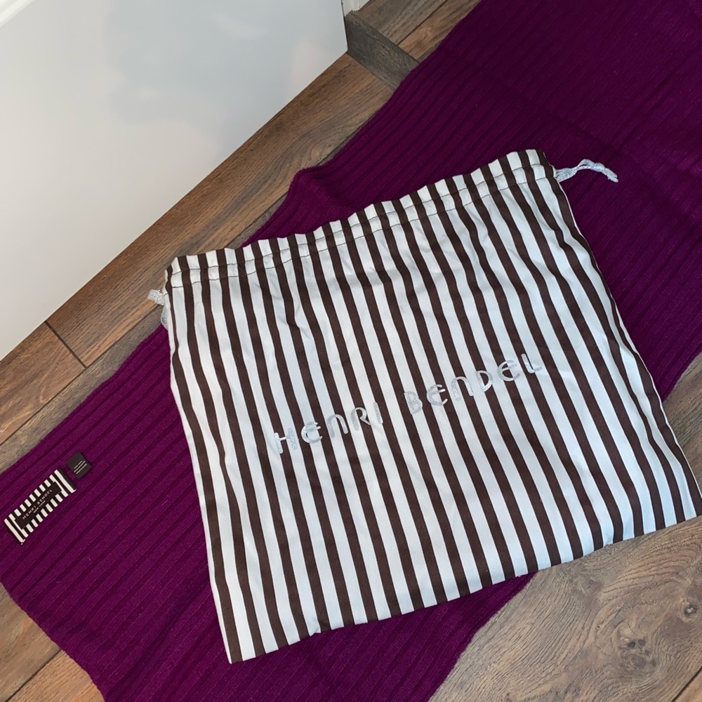 Purple Luxury Henri Bendel Scarf